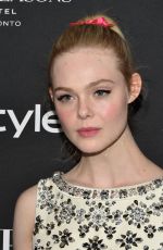 ELLE FANNING at Hfpa and Instyle’s Tiff Celebration in Toronto 09/08/2018