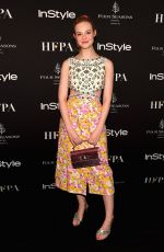 ELLE FANNING at Hfpa and Instyle’s Tiff Celebration in Toronto 09/08/2018