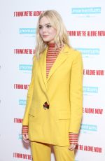 ELLE FANNING at I Think We