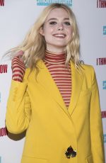 ELLE FANNING at I Think We