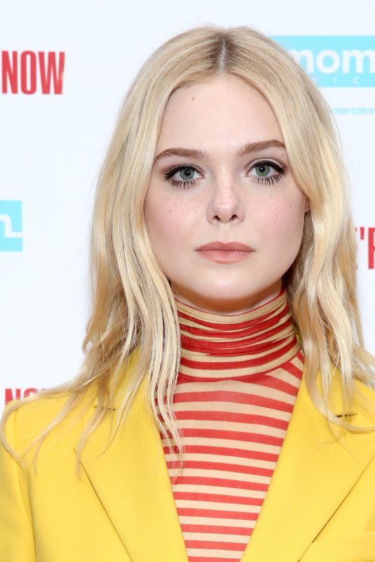 ELLE FANNING at I Think We