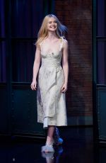 ELLE FANNING at Late Night with Seth Meyers 09/10/2018