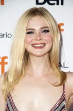 ELLE FANNING at Tteen Spirit Premiere at TIFF 09/07/2018