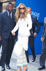 ELLE MACPHERSON Leaves Good Morning America in New York 09/19/2018