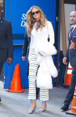 ELLE MACPHERSON Leaves Good Morning America in New York 09/19/2018