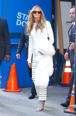 ELLE MACPHERSON Leaves Good Morning America in New York 09/19/2018