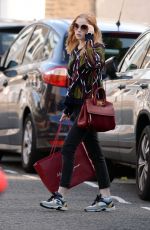 ELLIE BAMBER Out in London 09/24/2018