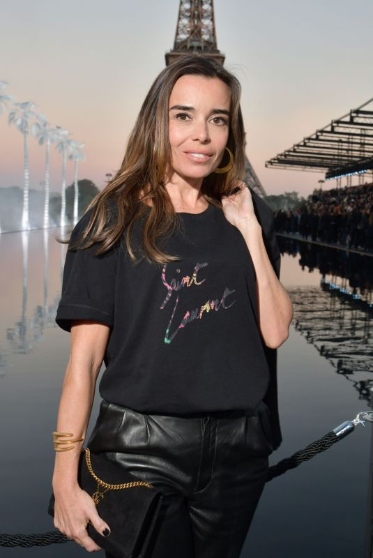 ELODIE BOUCHEZ at Saint Laurent Show at Paris Fashion Week 09/25/2018