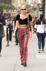 ELSA HOSK Out and About in New York 09/21/2018
