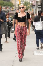ELSA HOSK Out and About in New York 09/21/2018