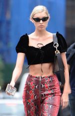 ELSA HOSK Out and About in New York 09/21/2018
