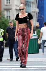 ELSA HOSK Out and About in New York 09/21/2018
