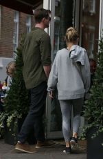 ELSA PATAKY Out for a Coffee in London 09/14/2018