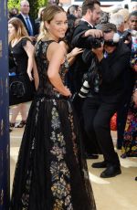 EMILIA CLARKE at Emmy Awards 2018 in Los Angeles 09/17/2018