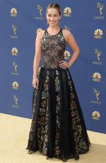 EMILIA CLARKE at Emmy Awards 2018 in Los Angeles 09/17/2018