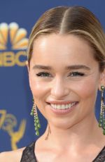 EMILIA CLARKE at Emmy Awards 2018 in Los Angeles 09/17/2018