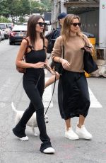 EMILY RATAJKOWS Walks Her Dog Out in New York 09/14/2018