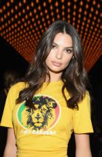 EMILY RATAJKOWSKI Arrives at Paco Robanne Show at Paris Fashion Week 09/27/2018