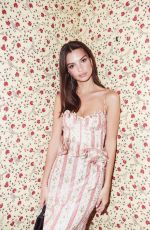 EMILY RATAJKOWSKI at Cfda Vogue Fashion Fund Americans in Paris Cocktail in Paris 09/29/2018