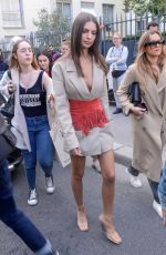 EMILY RATAJKOWSKI at Jacquemus Fashion Show at PFW in Paris 09/24/2018