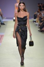 EMILY RATAJKOWSKI at Versace Runway Show at Milan Fashion Week 09/21/2018