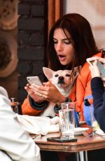 EMILY RATAJKOWSKI Out for Lunch with Friend in New York 09/10/2018
