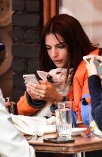 EMILY RATAJKOWSKI Out for Lunch with Friend in New York 09/10/2018