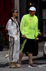 EMILY RATAJKOWSKI Walks Her Dog in New York 09/08/2018