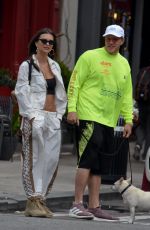 EMILY RATAJKOWSKI Walks Her Dog in New York 09/08/2018