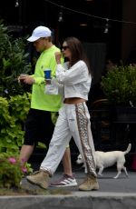 EMILY RATAJKOWSKI Walks Her Dog in New York 09/08/2018