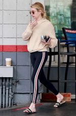 EMMA ROBERTS a a Gas Station in Beverly Hills 09/05/2018