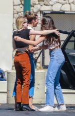 EMMA ROBERTS at a Parking Lot in Los Angeles 09/15/2018