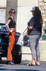 EMMA ROBERTS at a Parking Lot in Los Angeles 09/15/2018