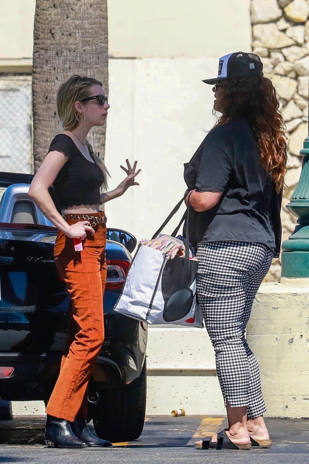 EMMA ROBERTS at a Parking Lot in Los Angeles 09/15/2018 – HawtCelebs