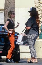 EMMA ROBERTS at a Parking Lot in Los Angeles 09/15/2018