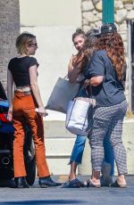 EMMA ROBERTS at a Parking Lot in Los Angeles 09/15/2018