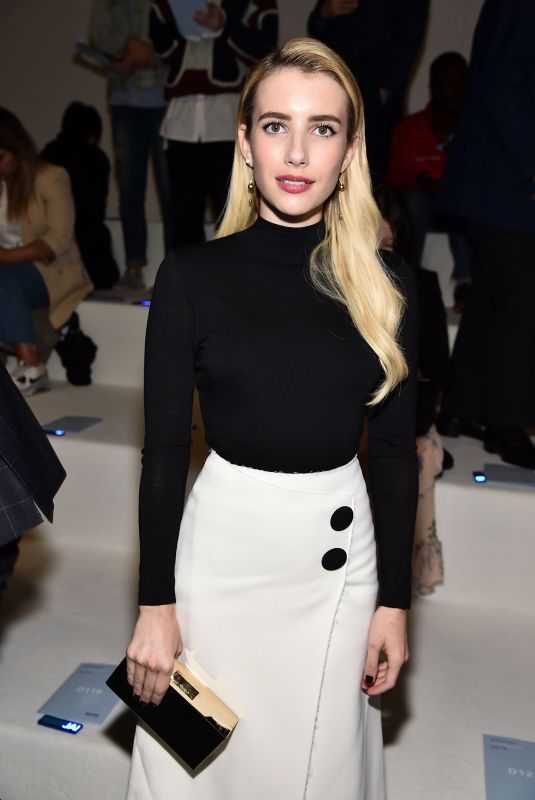 EMMA ROBERTS at Boss Fashion Show in New York 09/09/2018