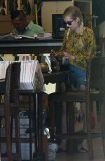 EMMA ROBERTS Leaves Art Gallery in Los Angeles 09/01/2018