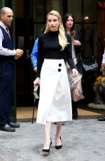 EMMA ROBERTS Leaves Her Hotel in New York 09/09/2018