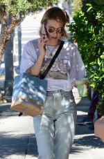 EMMA ROBERTS Out and About in Los Angeles 09/29/2018