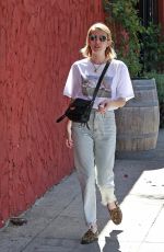 EMMA ROBERTS Out and About in Los Angeles 09/29/2018