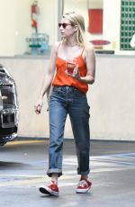EMMA ROBERTS Out for Lunch in Los Angeles 09/14/2018