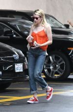 EMMA ROBERTS Out for Lunch in Los Angeles 09/14/2018