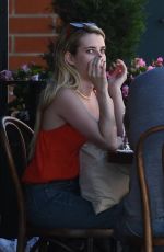 EMMA ROBERTS Out for Lunch in Los Angeles 09/14/2018