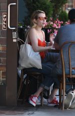 EMMA ROBERTS Out for Lunch in Los Angeles 09/14/2018