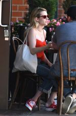 EMMA ROBERTS Out for Lunch in Los Angeles 09/14/2018