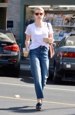 EMMA ROBERTS Out for Morning Coffee in Los Angeles 09/07/2018