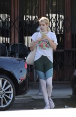 EMMA ROBERTS Out in Los Angeles 09/19/2018