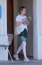 EMMA ROBERTS Out in Los Angeles 09/19/2018
