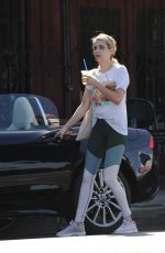 EMMA ROBERTS Out in Los Angeles 09/19/2018